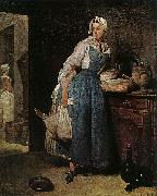 Jean Baptiste Simeon Chardin The Return from Market oil painting
